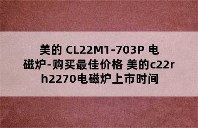 美的 CL22M1-703P 电磁炉-购买最佳价格 美的c22rh2270电磁炉上市时间